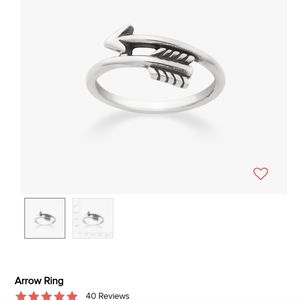 James Avery arrow ring